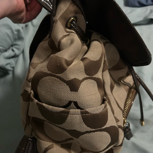 coach backpack purse warranty West In Signature Canvas Charcoal/Black CV925 Multiple Carrying Styles Size:12 Compartment Fashion Packs Topwater Best Sea Trout